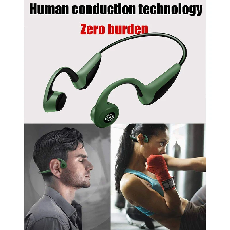 Z8 гарнитура Bluetooth 5 0 Гарнитура костной проводимости Беспроводная Спортивная