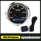 Датчик скорости 60 кмч, GPS, одометр, 85 мм, 120 кмч, 200 кмч, с антенной GPS для лодки, автомобиля, квадроцикла, грузовика, с красной подсветкой