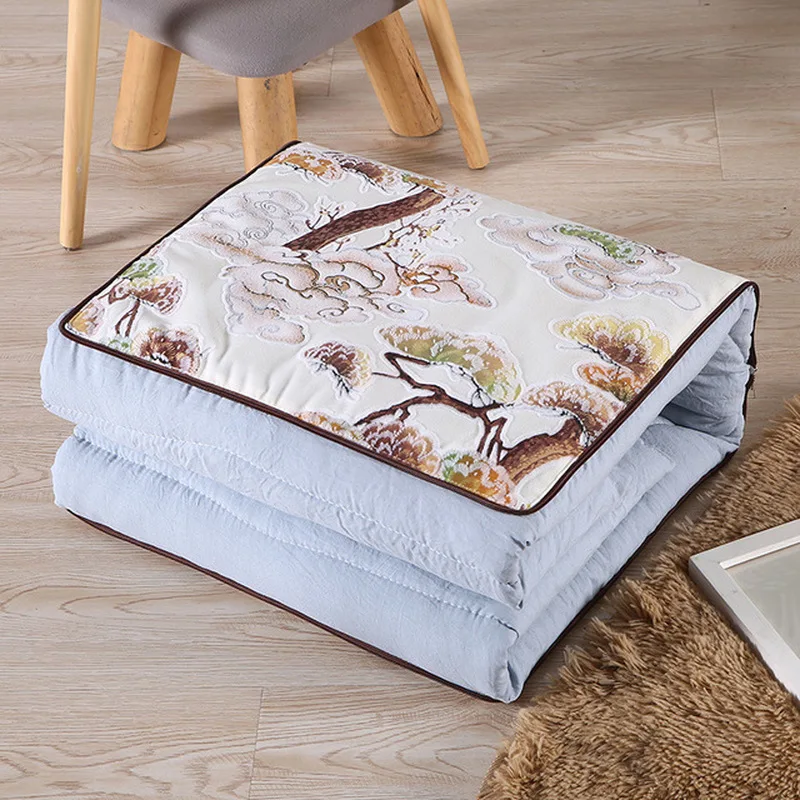 Мягкое одеяло подушка мытый хлопок для кондиционера s диван офисное складное