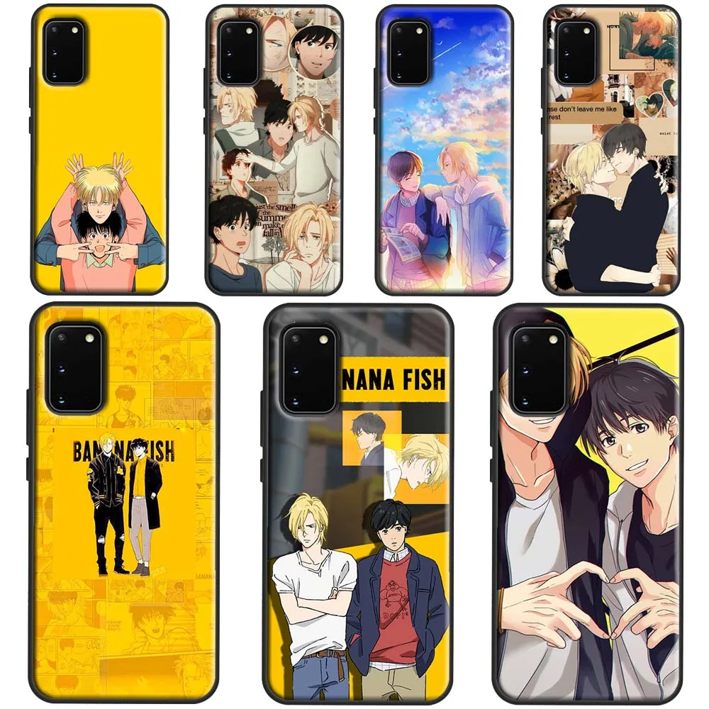 Banana Fish  Ash Lynx Eiji Okumura Phone Case For Samsung Galaxy S21 S22 Note 20 Ultra S8 S9 S10 Note 10 Plus S20 FE Cover