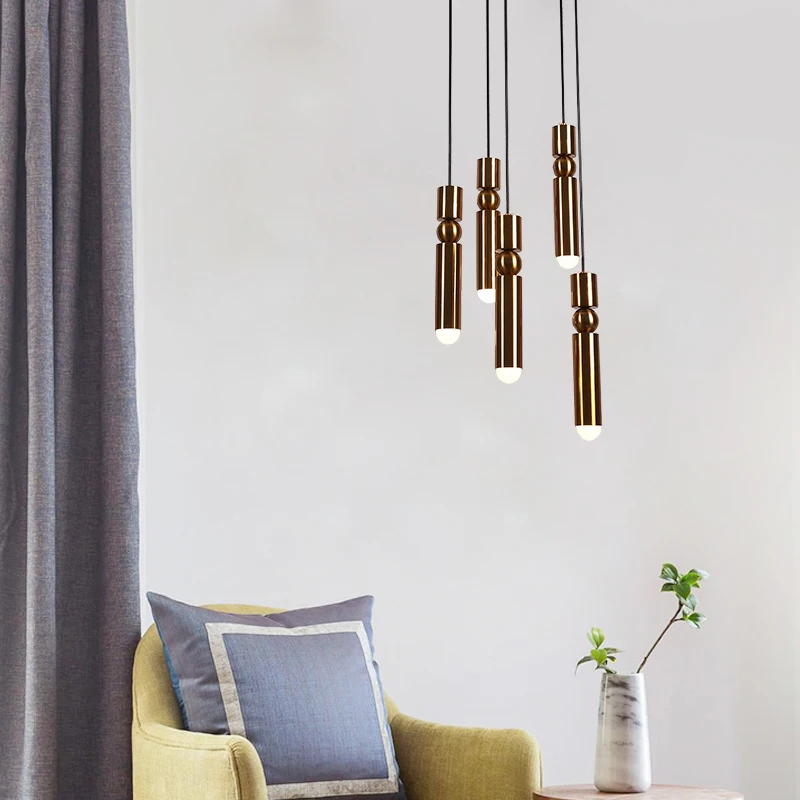 

modern crystal chandelier ceiling lustres kitchen chandeliers lampes suspendues avizeler nordic decoration home