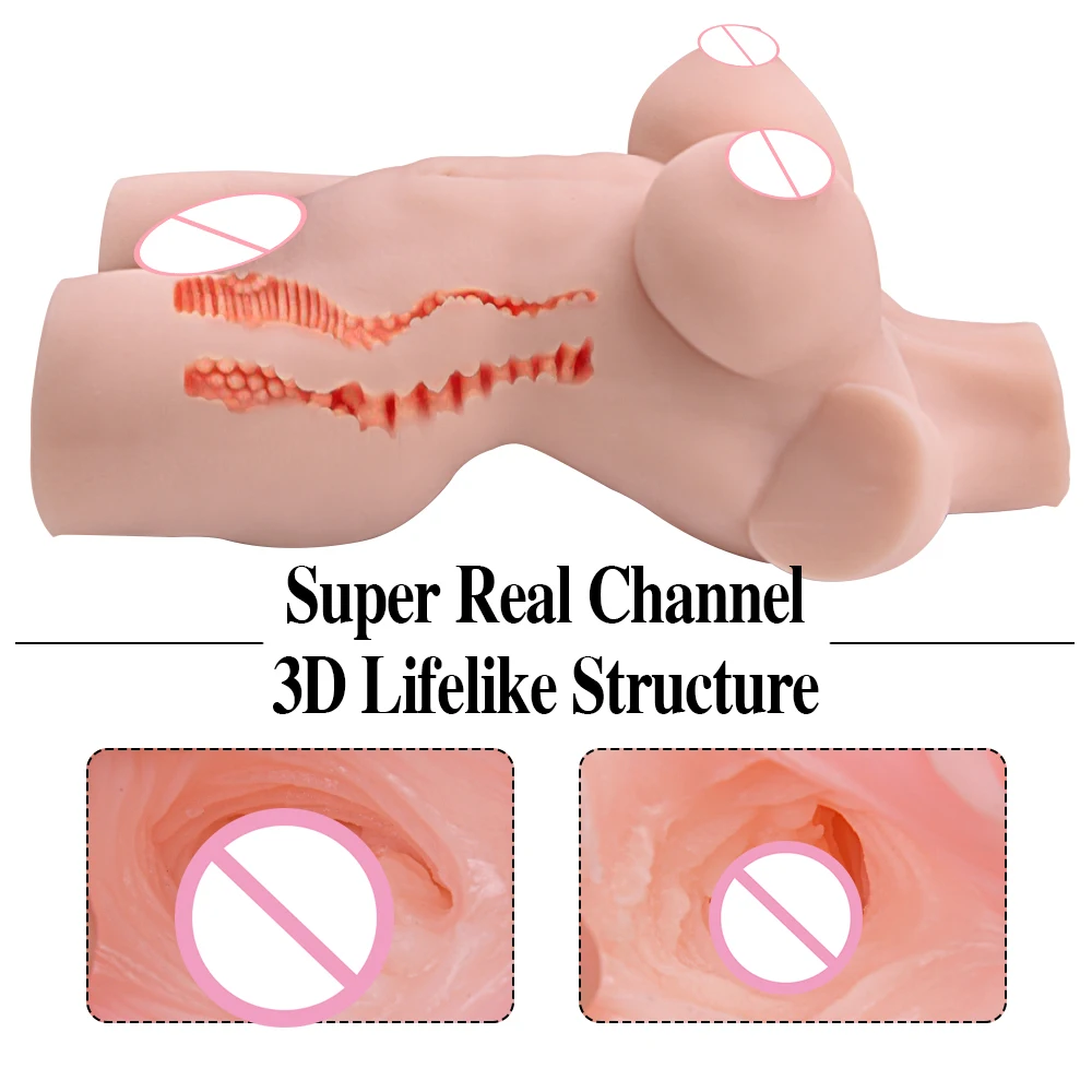 Реалистичная секс-кукла искусственная вагина Мужская мастурбация секс-игрушка