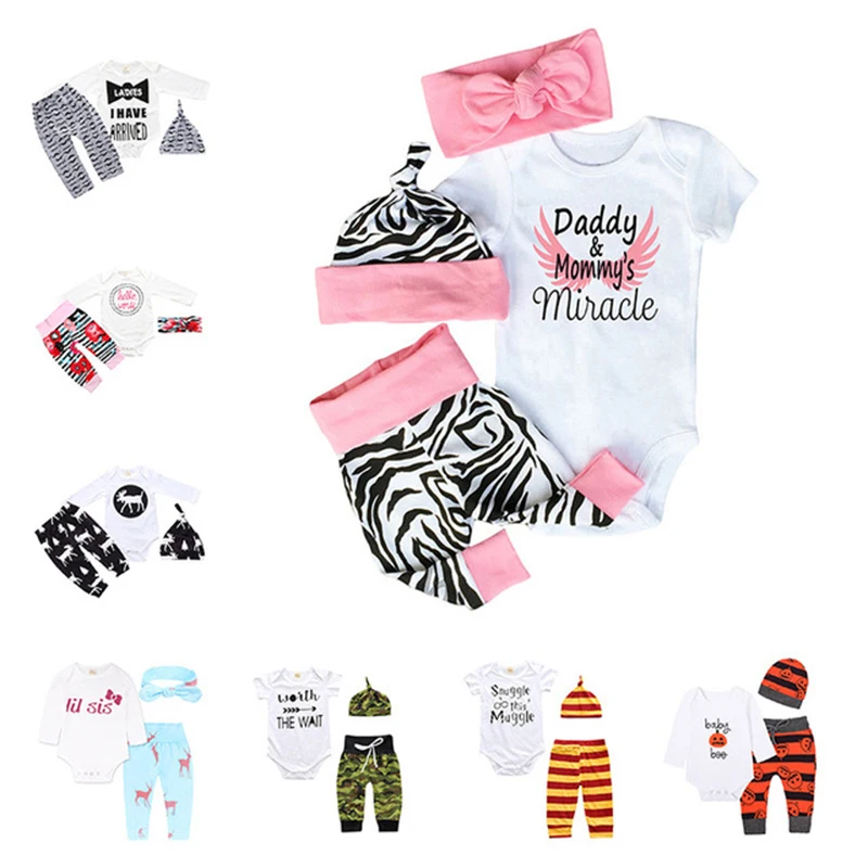 Roupa De Bebe/брендовый комбинезон комплект из 3 предметов боди + шапка штаны одежды для