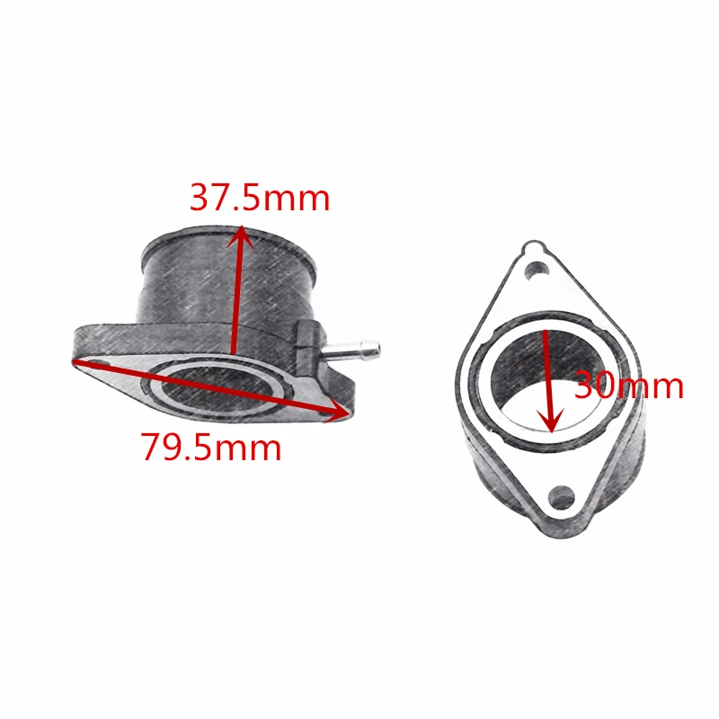 Адаптер впускного коллектора для мотоциклетного карбюратора 2 шт. Yamaha XT 600 XT600 XT600Z