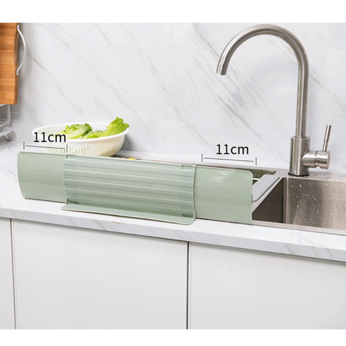 Натяжная раковина брызгозащищенная Стопорная пластина Защита от брызг воды для