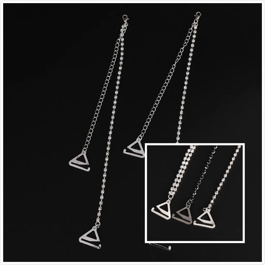 Женский бюстгальтер с металлическим покрытием бретели для бюстгальтера со