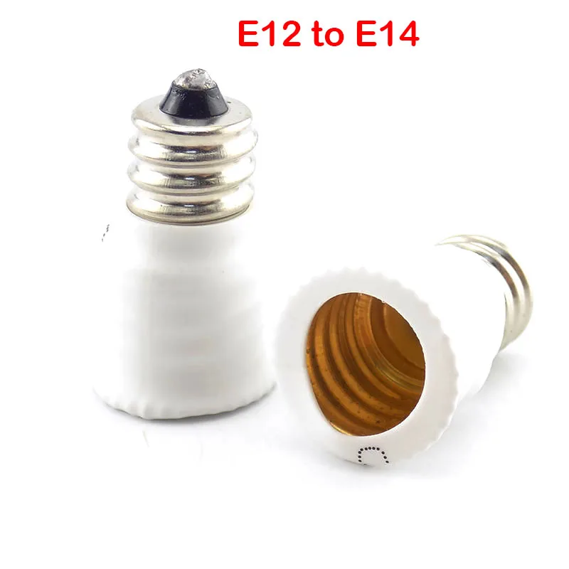 

E27 to E14 to E12 GU10 B22 Adapter For Lamp Conversion Holder LED Bulbs Light Base Socket Fireproof Bulb Converter