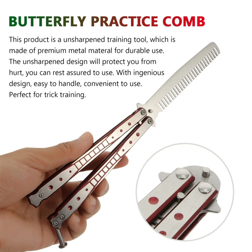 

1pc Foldable Style Practice Training Comb Used for Beginners