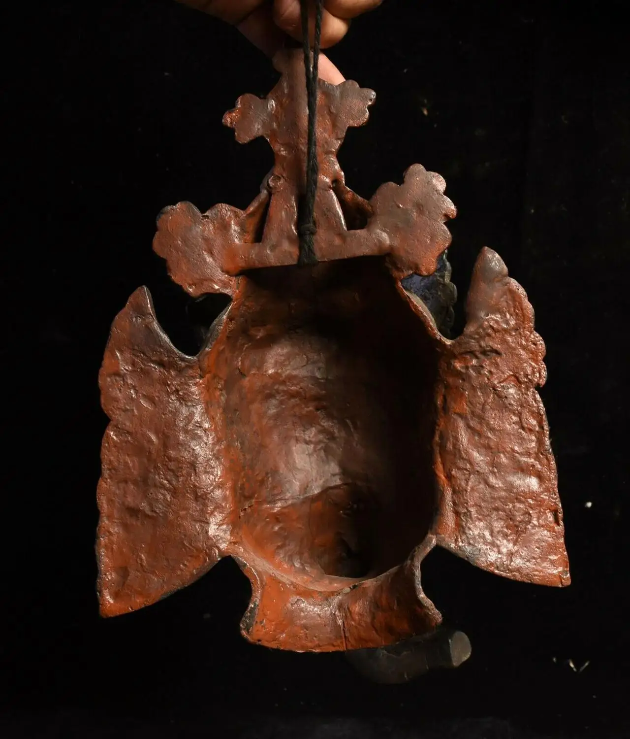 

wedding decoration Old Tibet fane Bronze Ganapati Ganesh Lord Ganesha Elephant Buddha Head Hanging