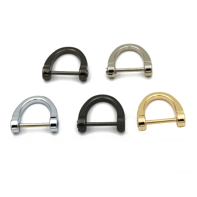 10 шт. D образные U кольца ремни с пряжкой для ремня Сменные аксессуары кошелька