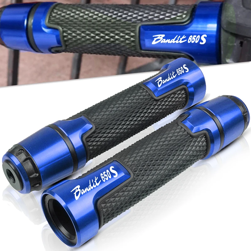 

7/8" 22MM Motorcycle handlebar grip handle bar Motorbike handlebar grips FOR Suzuki GSF Bandit 650S 20072008 2009 2010 2011 2012