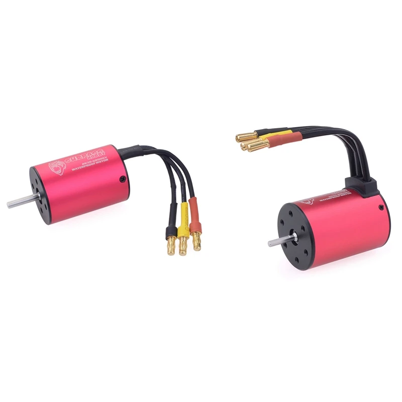 

SURPASS 2Pcs HOBBY KK 2838 & 3650 3.175Mm 6200KV & 6900KV Brushless Motor 2S 3S For 1/14 1/16 RC Off-Road On-Road Car