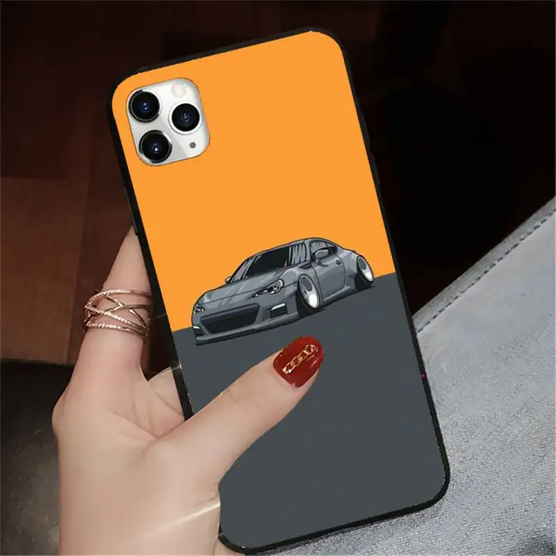 

Sports car engine anime Phone Case for iPhone 11 12 pro XS MAX 8 7 6 6S Plus X 5S SE 2020 XR