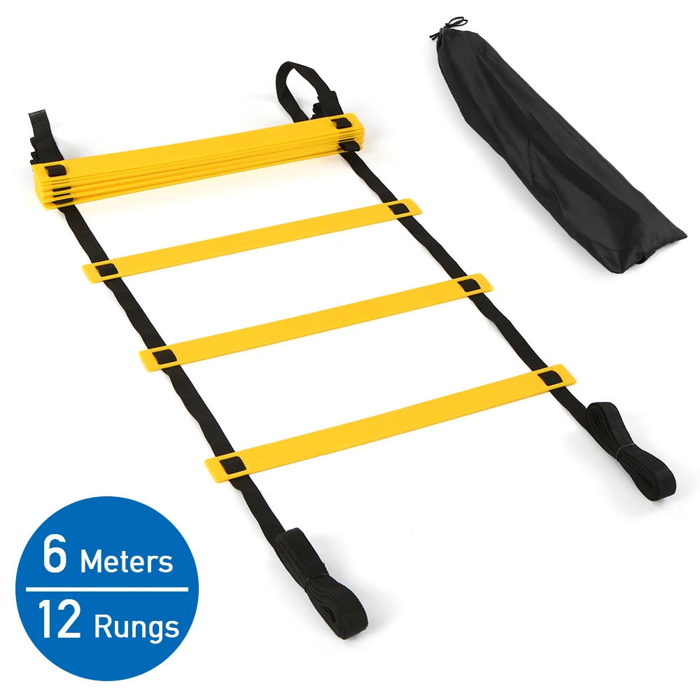 8/12/20 Rung нейлоновые ремни подвижная лестница тренировочная футбол тренировка