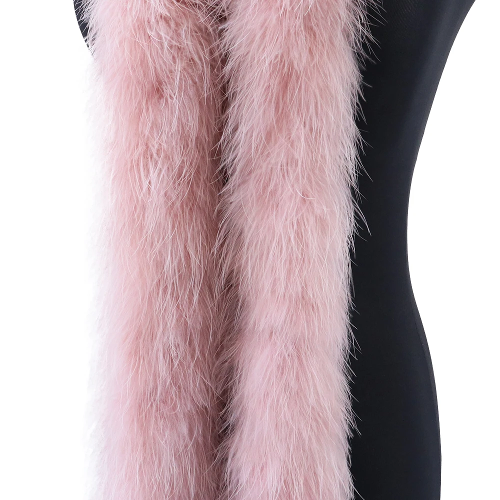 50 грамм окрашенная Марабу перо индейки Боа свадебная одежда декоративная шаль