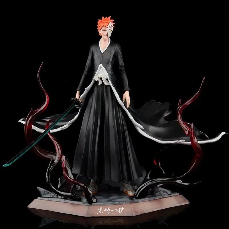 

Anime Bleach Kurosaki ichigo GK PVC Action Figure Collectible Model doll toy 28cm
