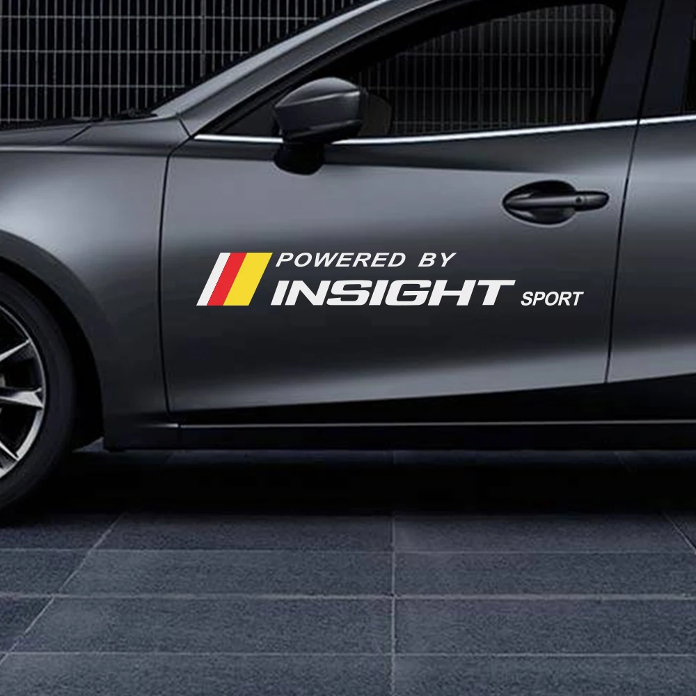 Наклейки на боковые двери автомобиля для Honda Fit дюймов дизайн Jazz Mugen RR SI VTI тип R S