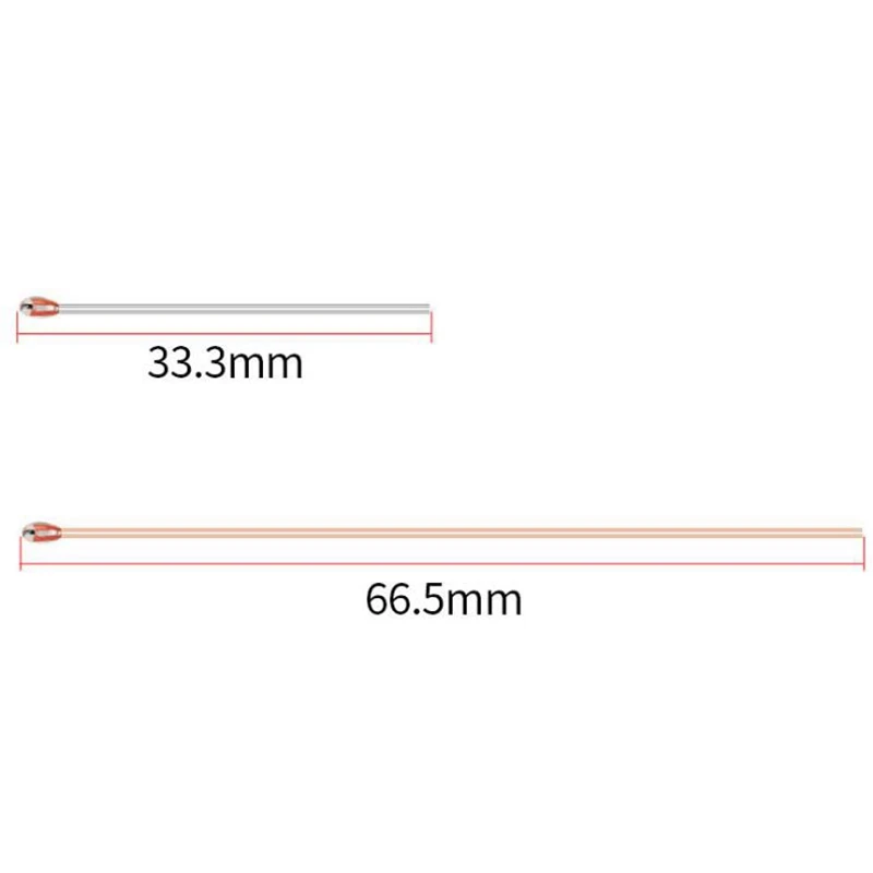 

50Pcs NTC 3950 1% 100K ohm Thermistor High Precision Sensor for 3D Printer Printing Reprap Hotend MK2A MK2B10K