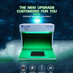 3Set Sunshine SS-917C Dust Free Working Room Anti Dust Working Bench Adjustable Wind Clean Room for Phone iPad Refurbish Repair