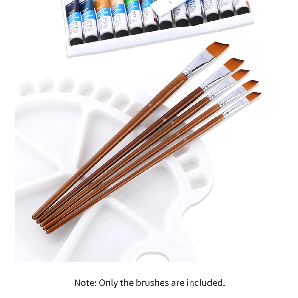 13 шт. Профессиональный набор кистей для рисования с деревянной ручкой нейлон