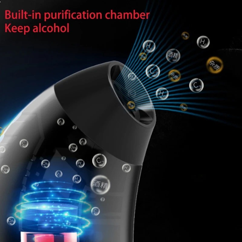 

2020 newest breath alcohol tester professional Breathalyzer With LCD Screen Digi 1XCF