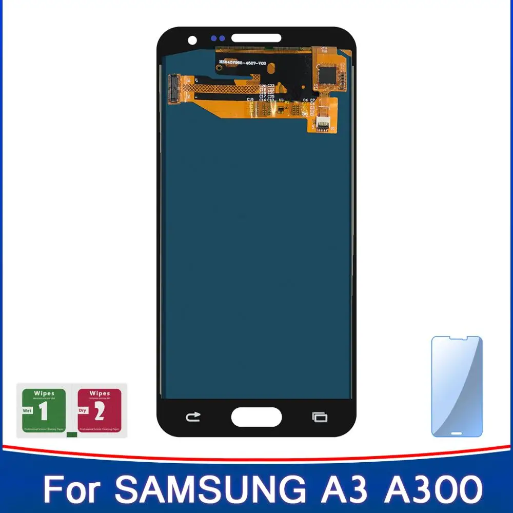 100% новый высокий TFT A3 дисплей для Samsung Galaxy 2015 A300 A3000 A300F A300M LCD сенсорный экран