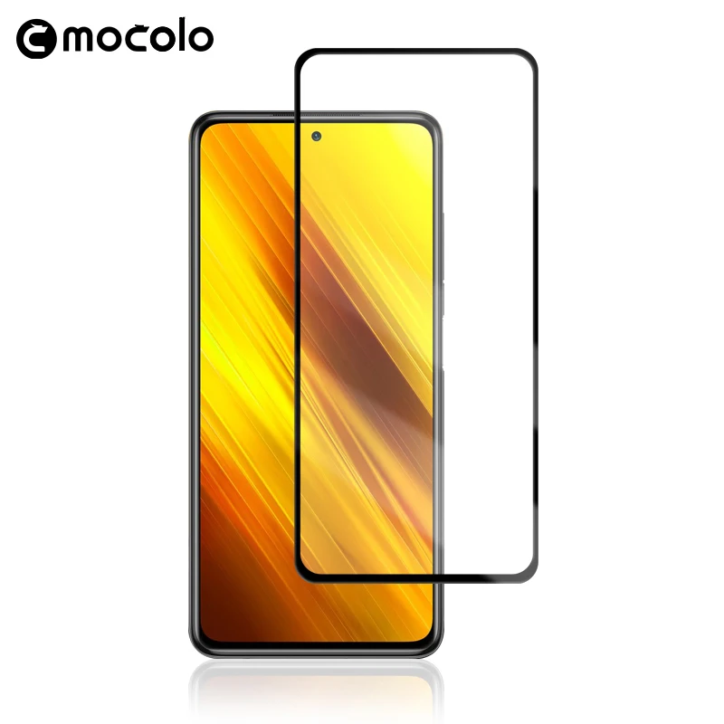 Защитное стекло Mocolo X3 9H для Xiaomi POCO NFC полное проклеивание | Мобильные телефоны и