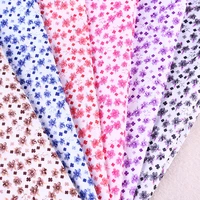 100150cm new floral dress fabric polyester printing handmade sewing material patchwork home decoration cloth by the meter