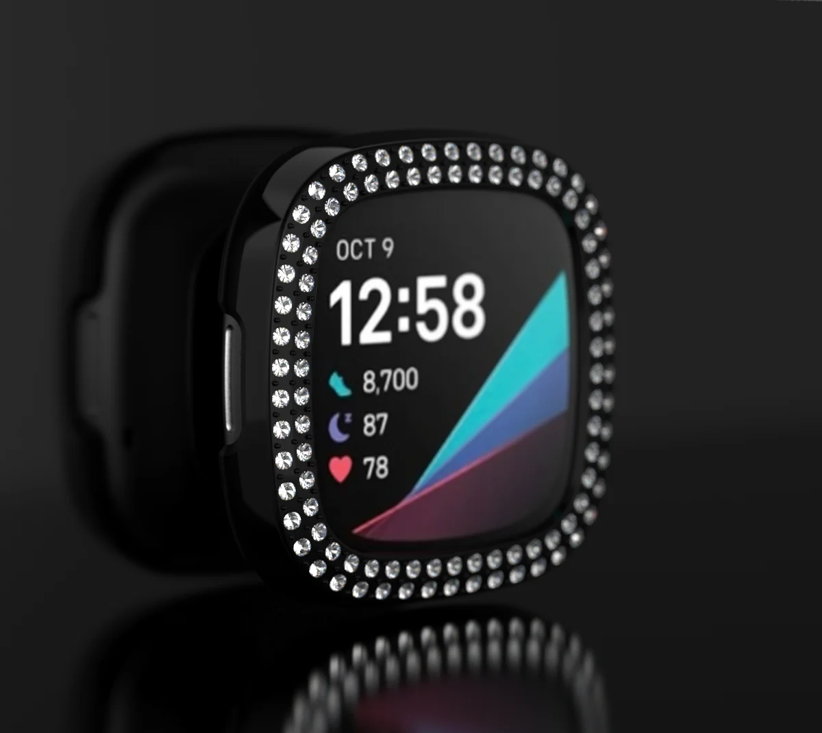 Блестящий Защитный чехол для Fitbit Versa 3/ Versa3 | Электроника