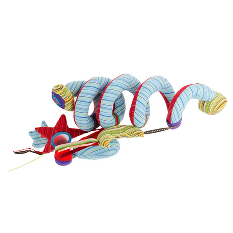 

Soft Baby Toys 0-12 Months Music Crib Stroller Hanging Spiral Kids Sensory Educational Toy For Newborn Baby Rattles Bed Bell