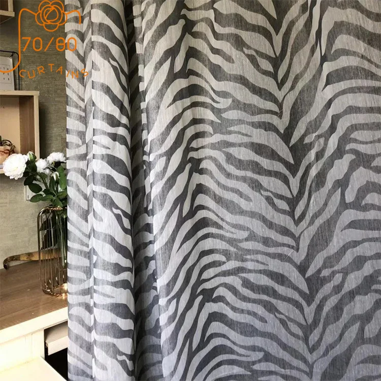Новый скандинавский роскошный двухсторонний жаккардовый серый оконный экран
