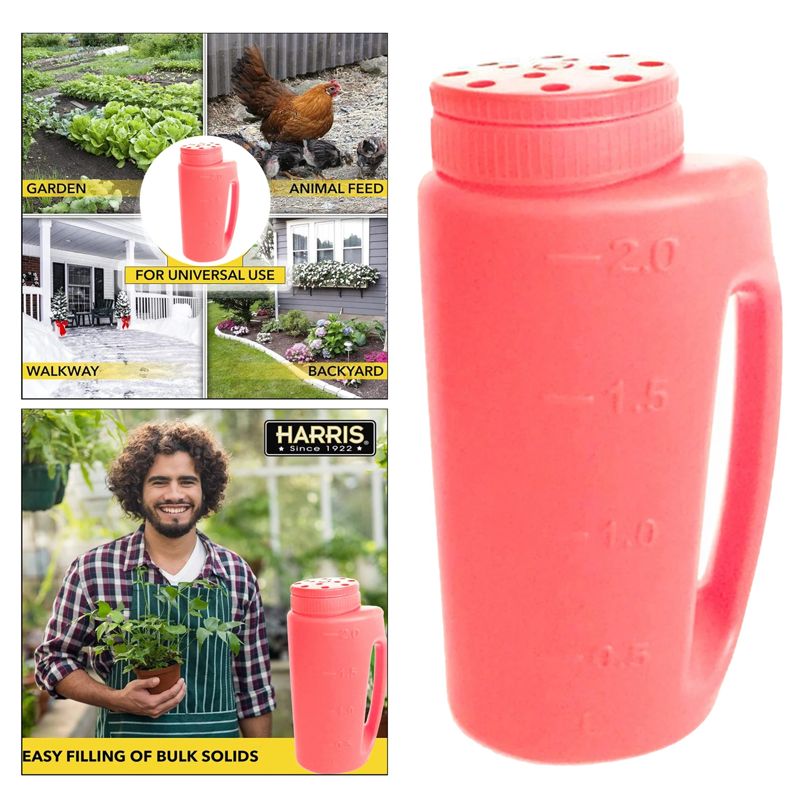 Разбрызгиватель удобрений с регулируемыми отверстиями для посадки | Дом и сад