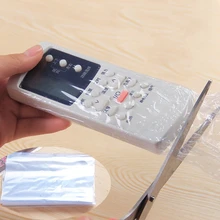 10Pcs/lot Transparent Dustproof Bag for TV Remote Control Case Storage Protector Air Condition Remote Cover for Xiaomi Samsung