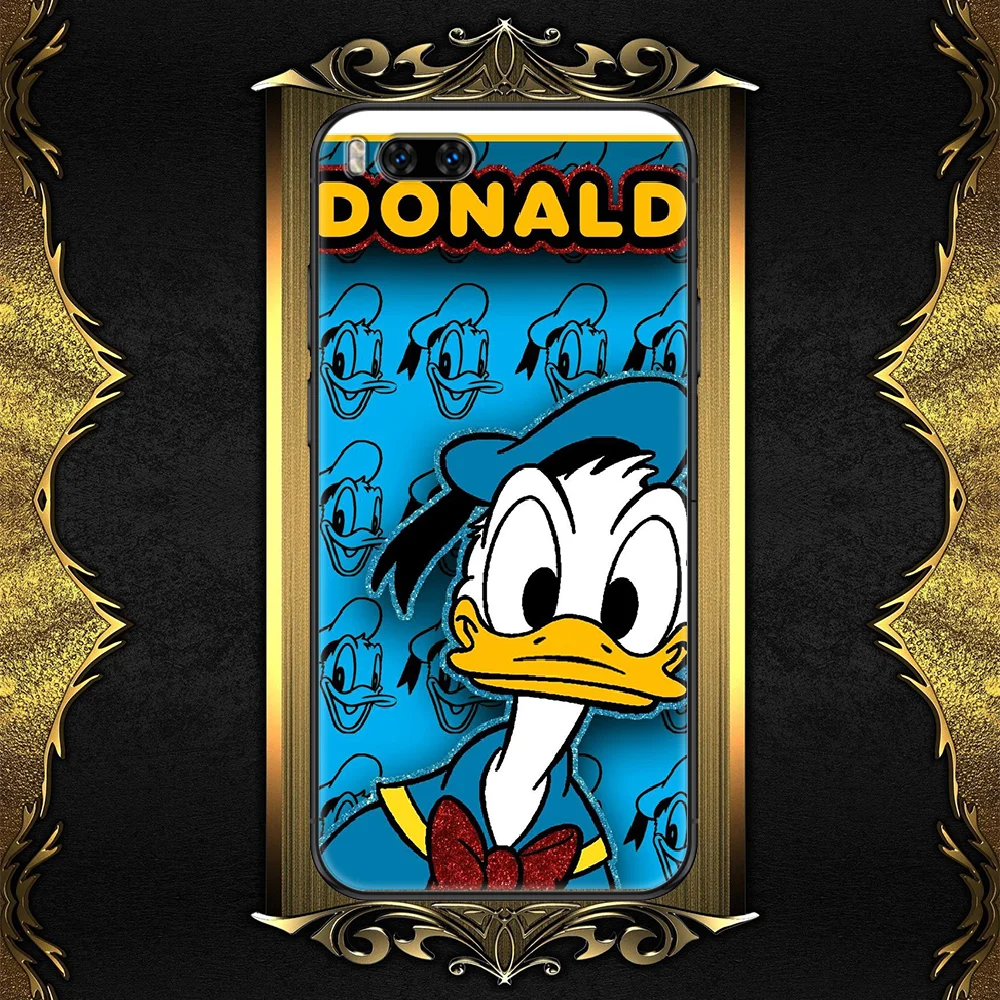 

Couple Donaldes-compatible-Duck Phone case For Xiaomi Mi Max Note 3 A2 A3 8 9 9T 10 Lite Pro Ultra black 3D hoesjes soft
