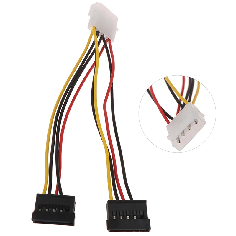 

Кабель питания для жесткого диска 4-контактный IDE Molex к 2 серии ata sata y