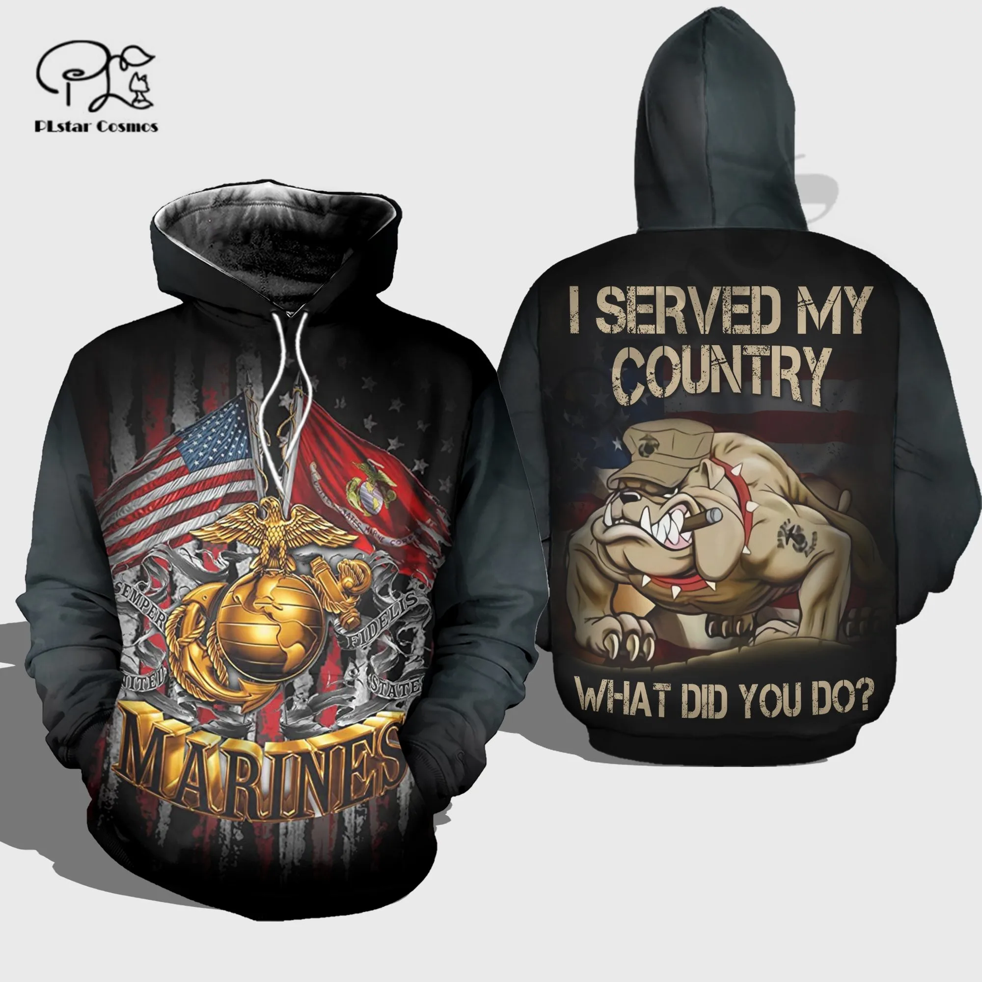 

PLstar Cosmos 3DPrint Newest Army Veteran Funny Unique Men/Women Premium Harajuku Casual Streetwear Hoodies/Zip/Sweatshirt T-1