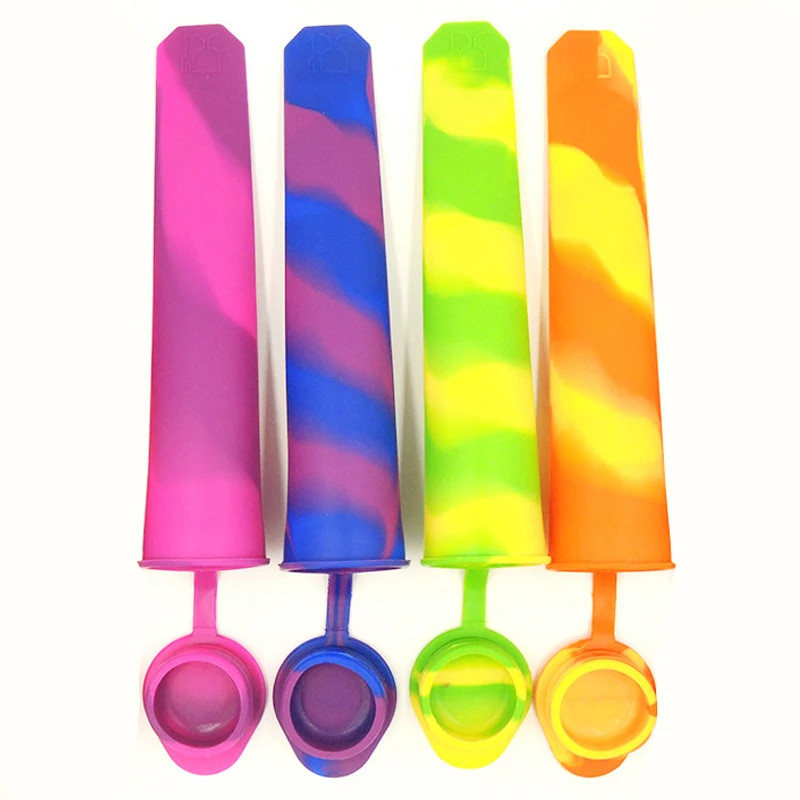 1 шт. разные цвета DIY силиконовая форма для льда Поп производитель трубка лоток