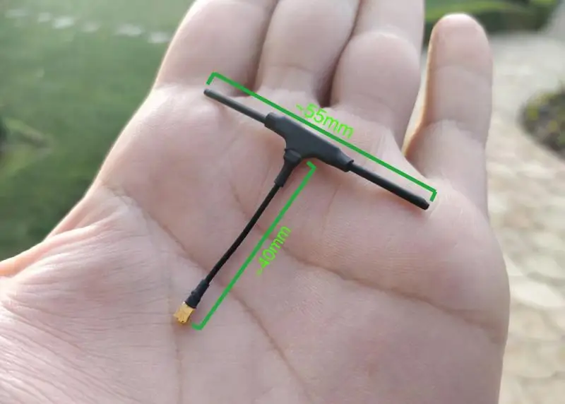 TBS Crossfire Nano Immortal T V2 антенна FPVCYCLE Минимальная приемник RX CRSF 915/868 МГц радиосистема