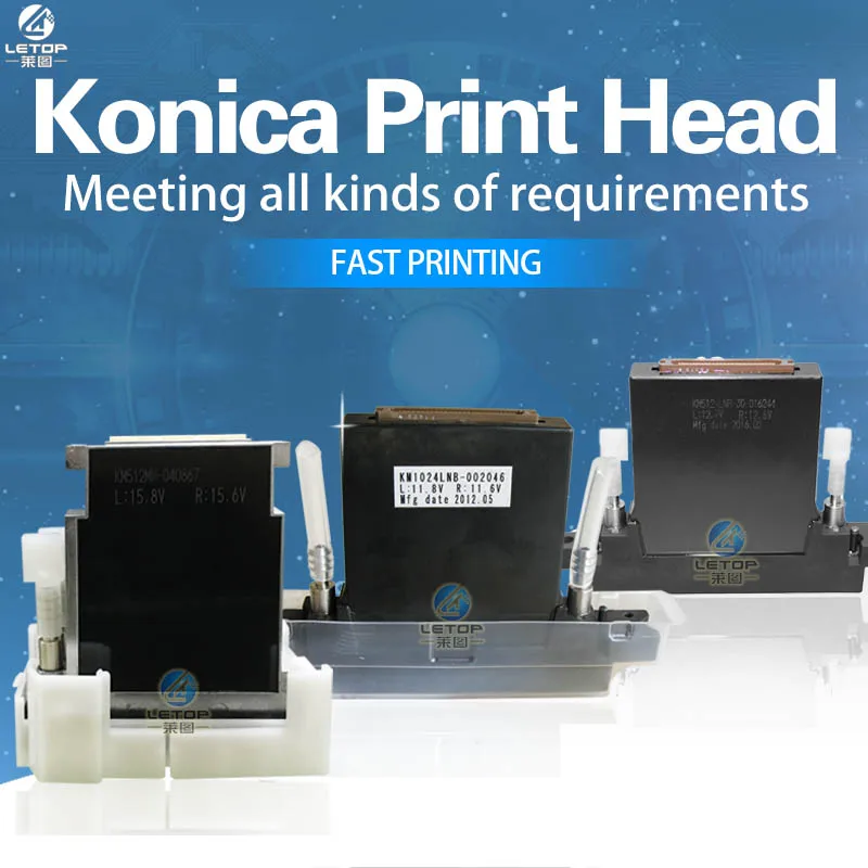 Печатающая головка Konica KM512MN 512LN 1 шт. 512i для широкоформатного Allwin 42PL 14PL наружный
