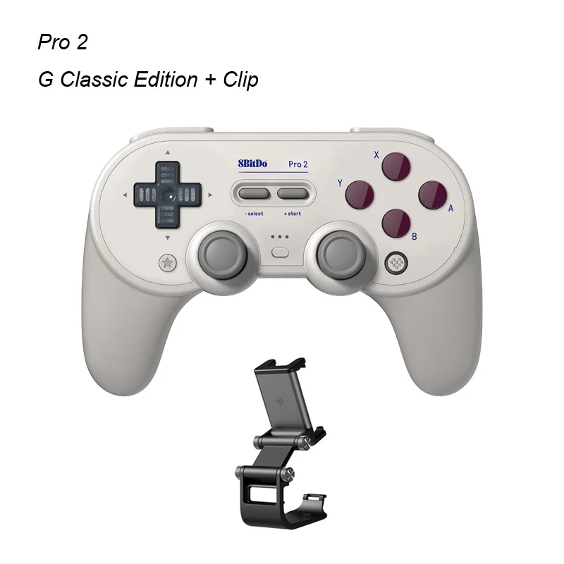 

Беспроводной Bluetooth-контроллер 8bitdo SN30 Pro 2, джойстик для переключения ПК, macOS, Android, Steam, Raspberry Pi, игровые аксессуары