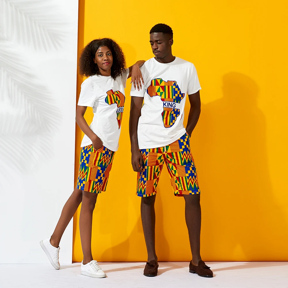 Африканская одежда для пары, африканская традиционная печать, kente, одежда для пар, Африканский материал, хлопок, Дашики, африканская одежда для пар