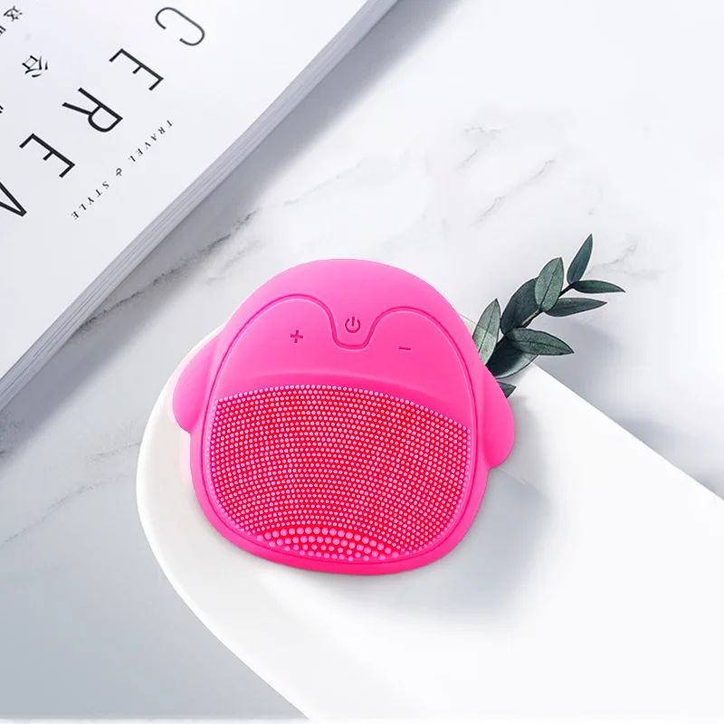 Креативный силиконовый инструмент для чистки лица электрический мытья