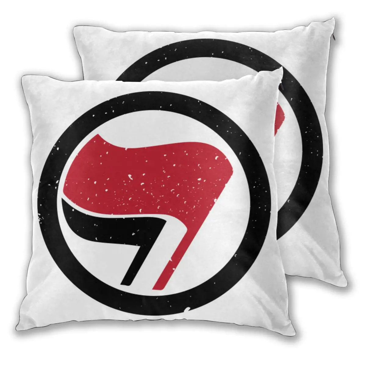 Чехол для подушки антифа флаг декоративная подушка домашний Декор диванные