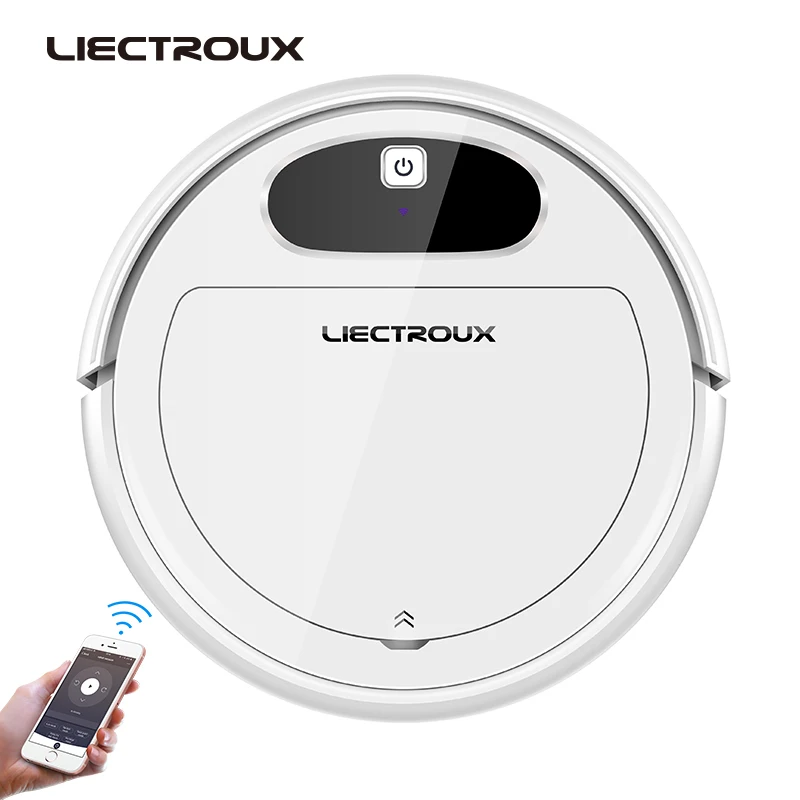 Робот пылесос Liectroux 11S приложение WiFi гироскоп и 2D навигация по карте