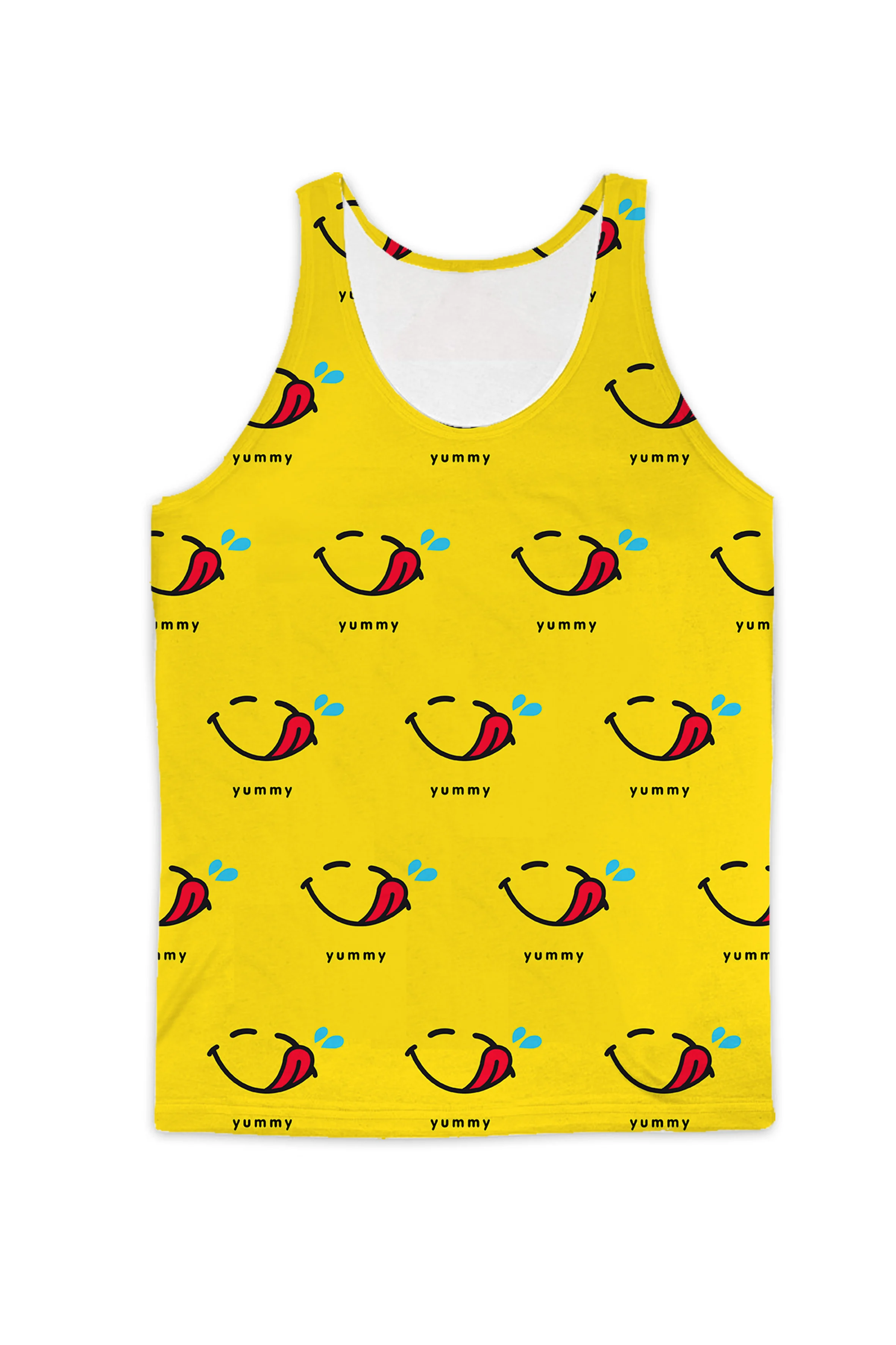 

Real USA American Size Yummy sublimation printing breathable Tank tops plus size 3XL 4XL 5XL 6XL