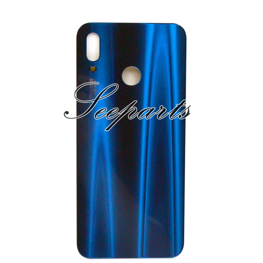 Задняя крышка батарейного отсека для Huawei Nova 3e стекло P20 Lite с объективом камеры