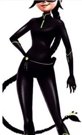 Новый Женский карнавальный костюм кошки Нуара с 3D принтом дамский Леди боди