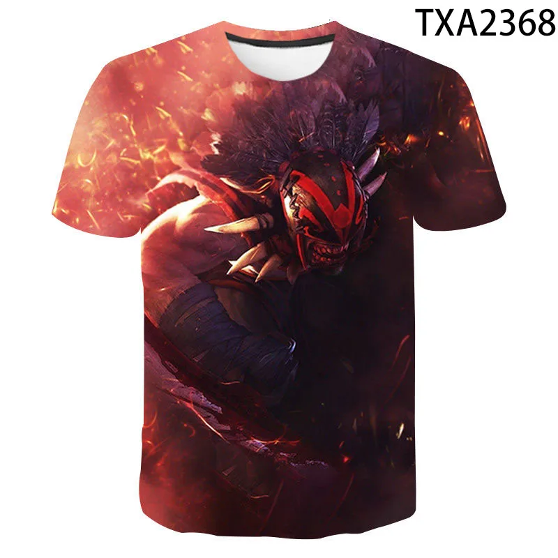 

2021 Hot Game Dota 2 3D Printed T-shirt Men Women Children Summer Hot Sale Casual Short Sleeves T Shirts Fashion Cool Tee Tops