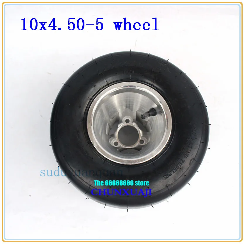 10x4.50-5 front or 11x7.10-5 rear wheel for Four Wheel GO KART KARTING ATV UTV Buggy Quad Vacuum tyre tire with rim |