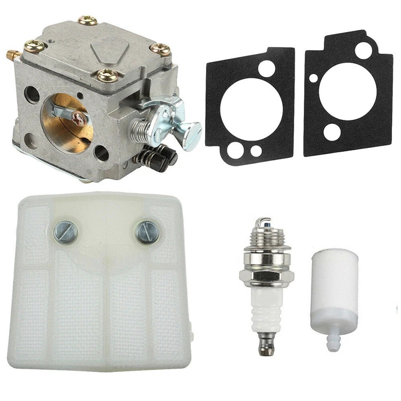 Цепная пила карбюратор прокладки воздушный масляный фильтр свеча зажигания